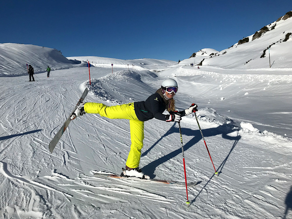 Skifahren lernen als Anfänger